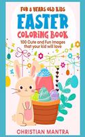Easter Coloring Book For 8 Years Old Kids
