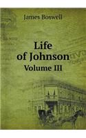 Life of Johnson Volume III