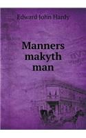 Manners makyth man: (English)
