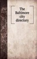 Baltimore city directory