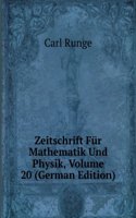 Zeitschrift Fur Mathematik Und Physik, Volume 20 (German Edition)