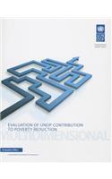 Evaluation of UNDP Contribution to Poverty Reduction: Multidimensional