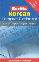 Berlitz Compact Dictionary: Korean
