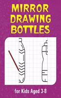 Mirror Drawing (Bottle): Symmetry Drawing 50 Type of Collection for Kids