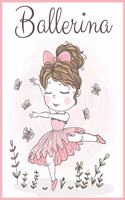Ballerina: Cute and Fun Coloring Book for Girls Who Love Ballet 30 coloring pages