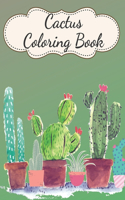 Cactus Coloring Book