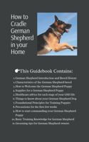 How to Cradle German Shepherd in your Home