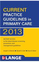 CURRENT Practice Guidelines in Primary Care