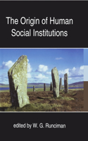 The Origin of Human Social Institutions