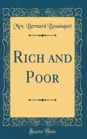 Rich and Poor (Classic Reprint)
