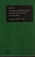 Ibss: Anthropology: 1980 Vol 26