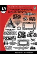 Dover Digital Design Source #13: Typographical Ornaments