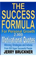 Success Formula For Personal Growth