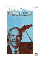 Robert D. Vandall's Favorite Solos, Book 2: 12 of His Original Piano Solos
