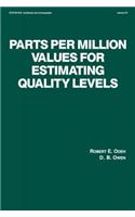 Parts Per Million Values for Estimating Quality Levels