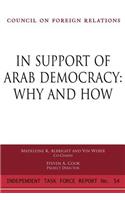 In Support of Arab Democracy