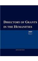 Directory of Grants in the Humanities 2009 Volume 1