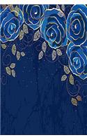 Blaues Notizbuch