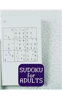 Sudoku for Adults: Large Print Challenging Sudoku Puzzles for Adults (8.5 x 11 One For Every Page)