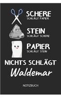 Nichts schlägt - Waldemar - Notizbuch