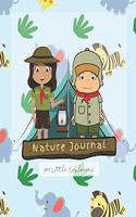 Nature Journal For Little Explorers: Cute Scout Camping Journal Travel Activity Planner Notebook - RV Logbook Hiking Checklist Keepsake Memories For Kids Boys Girls Adults Family- 8x10 