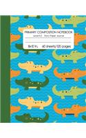 Primary Composition Notebook Level K-2 Story Paper Journal