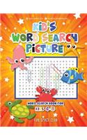 Kid's Word Search Picture