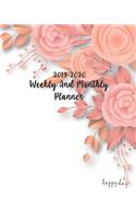 2019-2020 Weekly and Monthly Planner