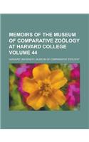 Memoirs of the Museum of Comparative Zoology at Harvard College Volume 44