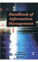 Handbook of Information Management