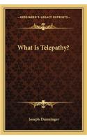 What Is Telepathy?