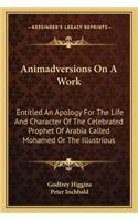 Animadversions On A Work