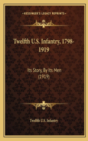 Twelfth U.S. Infantry, 1798-1919