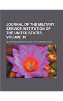 Journal of the Military Service Institution of the United States Volume 18