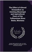The Effect of Altered Streamflow on Existing Municipal and Agricultural Users of the Yellowstone River Basin, Montana