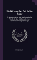 Die Wirkung Der Zeit In Der Natur