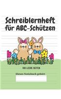 Schreiblernheft für ABC-Schützen