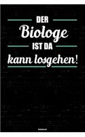 Der Biologe ist da kann losgehen! Notizbuch