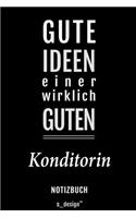 Notizbuch für Konditoren / Konditorin