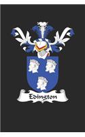Edington: Edington Coat of Arms and Family Crest Notebook Journal (6 x 9 - 100 pages)