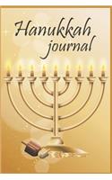 Hanukkah Prayer, Thoughts, and Dreams, Journal: Lined Notebook, 120 Pages, 6 x 9, Soft Cover, Glossy Finish