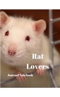 Rat Lovers Journal Notebook: A4 Size with 200 Pages for recording your special events or thoughts. Ideal Gift. Includes Index Pages, Password Tracking Columns, At a Glance Calen