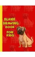 Blank Drawing Book for kids: 110 Pages, 8.5" x 11" Large Sketchbook Journal White Paper (Blank Drawing Books)