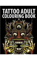 Tattoo Adult Coloring Book: Tattoo Art Coloring Books for Adults Men and Women