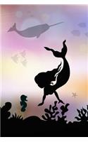 Mermaid Journal for Girls: Magical Underwater Sea Creature Notebook