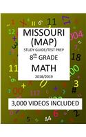 8th Grade MISSOURI MAP, 2019 MATH, Test Prep