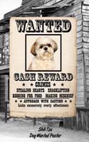 Shih Tzu Dog Wanted Poster