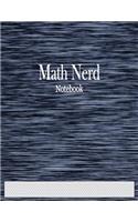 Math Nerd Notebook: 1/8" Isometric Graph Paper Ruled