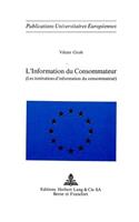 L'Information Du Consommateur