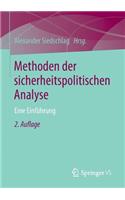 Methoden Der Sicherheitspolitischen Analyse